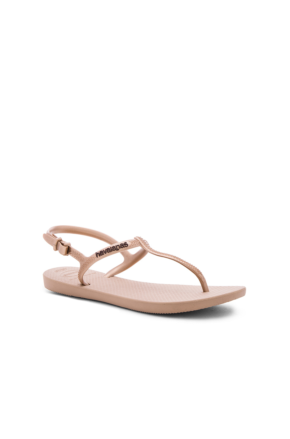 havaianas freedom rose gold